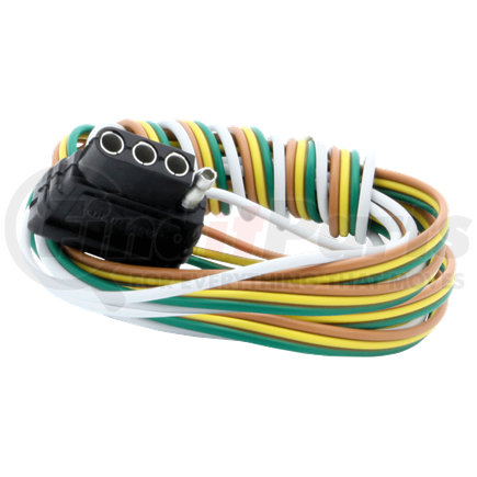 A6TC4WB by OPTRONICS - 4-way (3 female/1 male pin) to bare wire