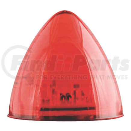 MCL23RB by OPTRONICS - Red 2.5" beehive marker/clearance light