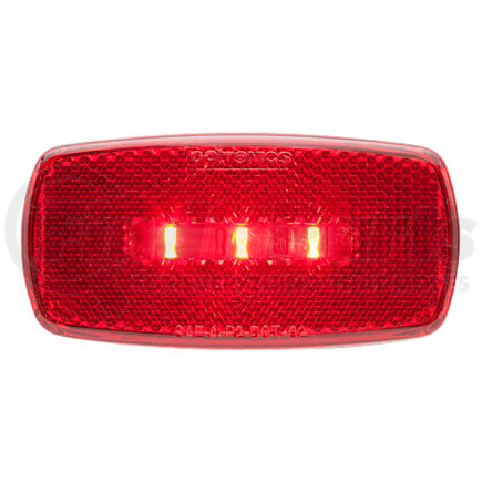 MCL32RBB by OPTRONICS - Red marker/clearance light with reflex