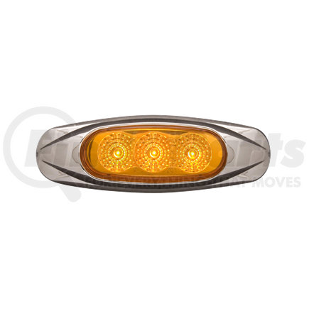 MCL17AB by OPTRONICS - 3-LED yellow marker/clearance light