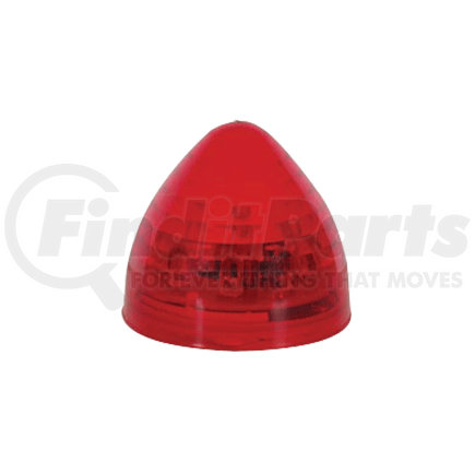 MCL21RB by OPTRONICS - Red 2" beehive marker/clearance light