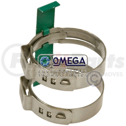 41-13812 by OMEGA ENVIRONMENTAL TECHNOLOGIES - CLAMP ASSEMBLY AIR-O-CRIMP #12 GREEN