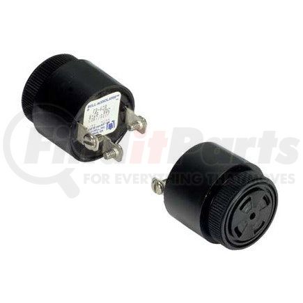 131863 by CAPACITY - Alarm Buzzer - Dual Alarm, Dash Panel Mounted 6-28 Volts