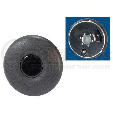 500392 by CAPACITY - Horn Button - Black, with Capacity Logo