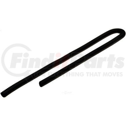 33752 by ACDELCO - Gold™ Air Intake Hose - Black, Straight