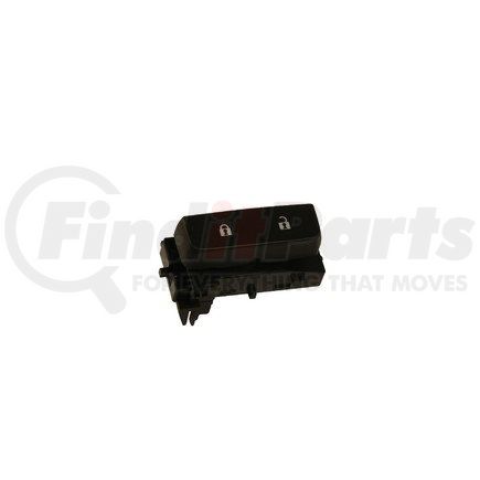 15804094 by ACDELCO - Black Single Door Lock Switch with Blue Backlighting