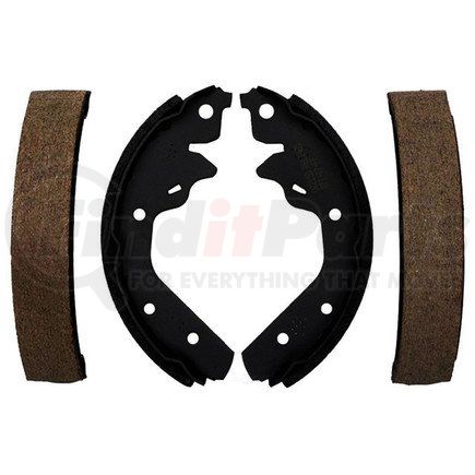 14519B by ACDELCO - Bonded Rear Brake Shoe Set