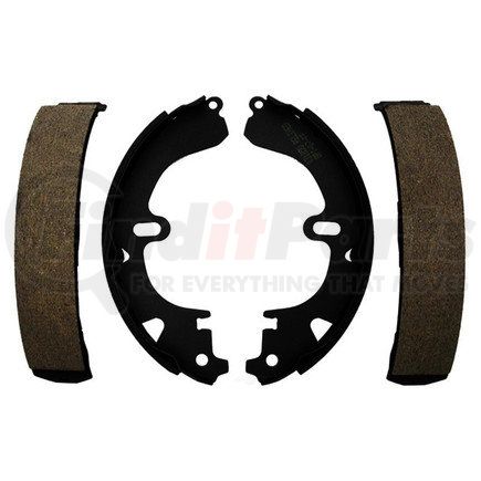 17529B by ACDELCO - Bonded Rear Drum Brake Shoe Set
