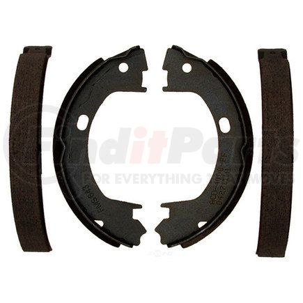 14643B by ACDELCO - Bonded Rear Parking Brake Shoe