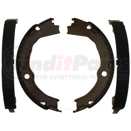 17977B by ACDELCO - Bonded Rear Parking Brake Shoe Set