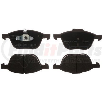 14D1044CF1 by ACDELCO - Ceramic Disc Brake Pad