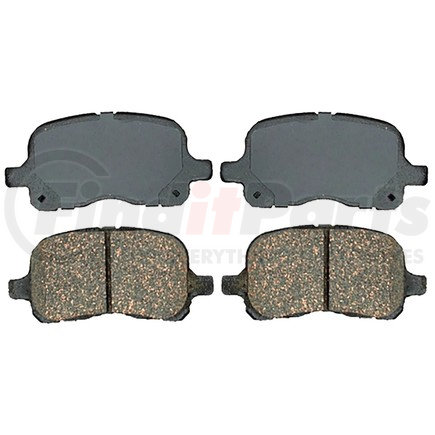 14D741CHF1 by ACDELCO - Ceramic Disc Brake Pad