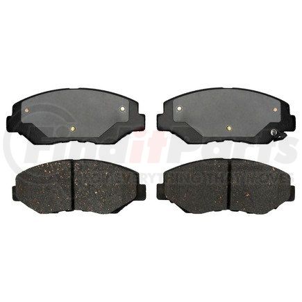 14D914CHF1 by ACDELCO - Ceramic Front Disc Brake Pad