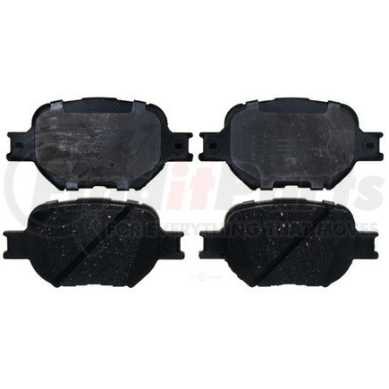 17D817C by ACDELCO - Ceramic Front Disc Brake Pad Set
