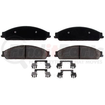 14D1070CH by ACDELCO - Ceramic Front Disc Brake Pad Set