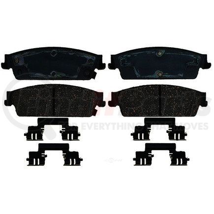 14D730ACH by ACDELCO - Ceramic Front Disc Brake Pad Set