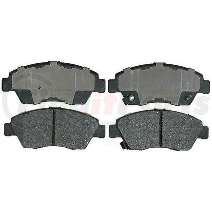 14D621CH by ACDELCO - Ceramic Front Disc Brake Pad Set