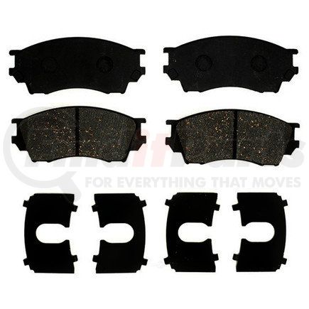 17D643C by ACDELCO - Ceramic Front Disc Brake Pad Set