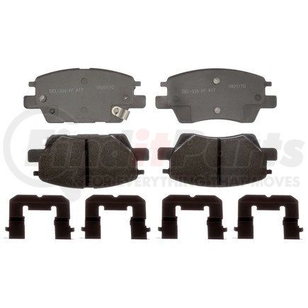 17D1844CH by ACDELCO - Ceramic Front Disc Brake Pad Set