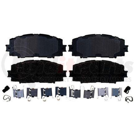 17D1184CH by ACDELCO - Ceramic Front Disc Brake Pad Set