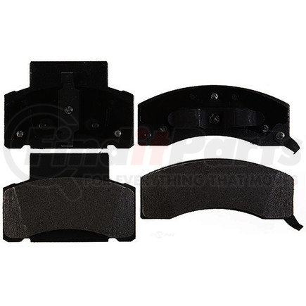 14D459CH by ACDELCO - Ceramic Front Disc Brake Pad Set