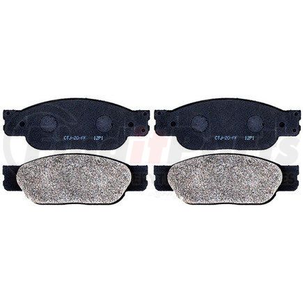 14D805CH by ACDELCO - Ceramic Front Disc Brake Pad Set with Hardware