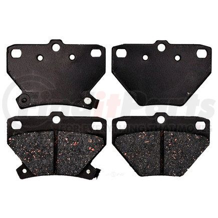 17D823C by ACDELCO - Ceramic Rear Disc Brake Pad Set