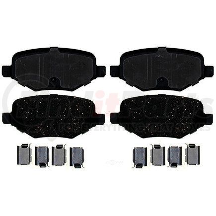 14D1377CH by ACDELCO - Ceramic Rear Disc Brake Pad Set