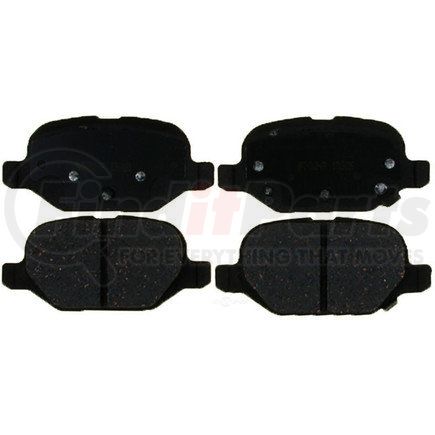 14D1569CH by ACDELCO - Ceramic Rear Disc Brake Pad Set