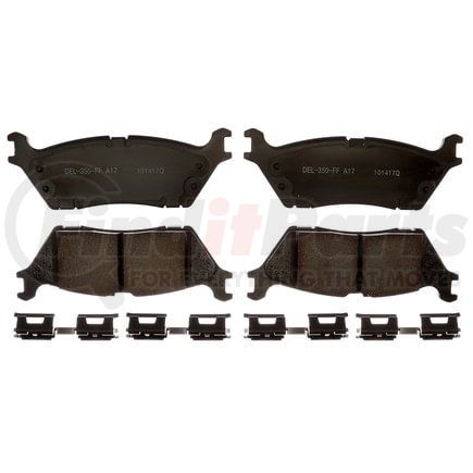 17D1790CH by ACDELCO - Ceramic Rear Disc Brake Pad Set