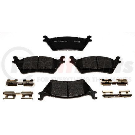 ACDelco 17D1602CH Disc Brake Pad Set Ceramic Rear Disc Brake Pad Set