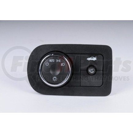 D1502J by ACDELCO - Ebony Headlamp and Instrument Panel Dimmer Switch with Housing