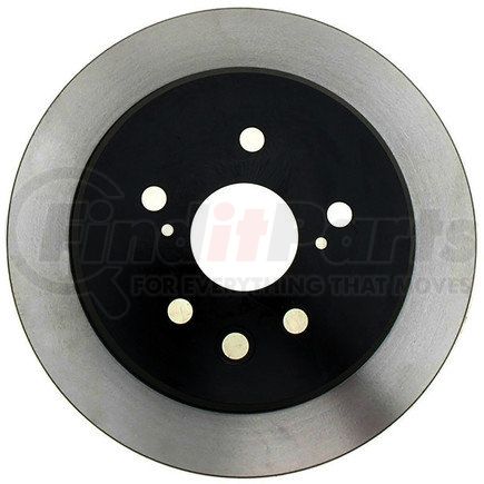 18A2455AC by ACDELCO - Coated Rear Disc Brake Rotor