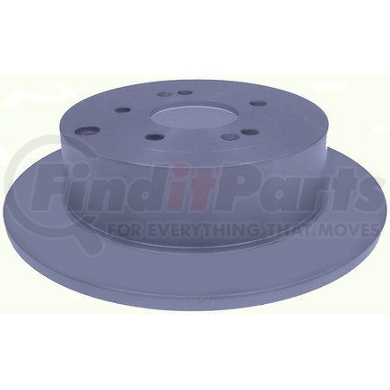 18A2487AC by ACDELCO - Coated Rear Disc Brake Rotor