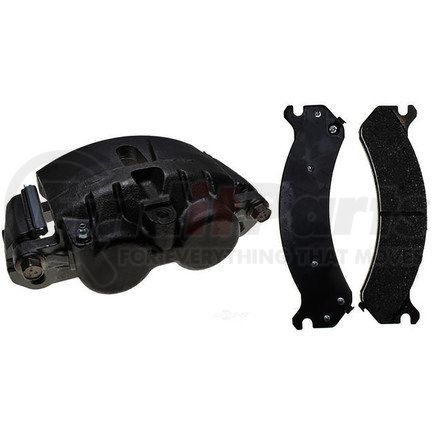 18R1995SV by ACDELCO - Front Disc Brake Caliper Assembly with Performance Fleet/Police Pads (Loaded)