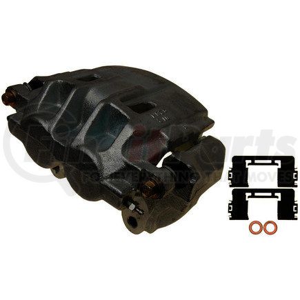 18FR12324 by ACDELCO - Front Disc Brake Caliper Assembly without Pads (Friction Ready Non-Coated)