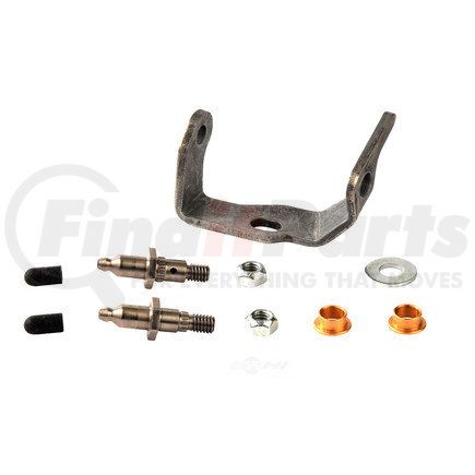 19260058 by ACDELCO - Front Door Hinge Pin Kit with Upper and Lower Pins, Bracket, Bushings, Washer, Caps, and Nuts