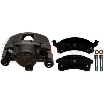 18R963 by ACDELCO - Front Driver Side Disc Brake Caliper Assembly with Pads (Loaded)