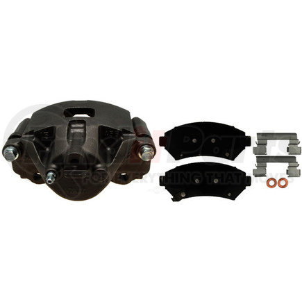 18R1215 by ACDELCO - Front Driver Side Disc Brake Caliper Assembly with Pads (Loaded)