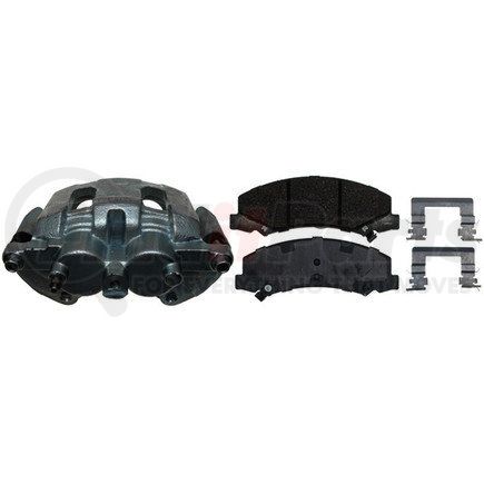 18R2538 by ACDELCO - Front Driver Side Disc Brake Caliper Assembly with Pads (Loaded)