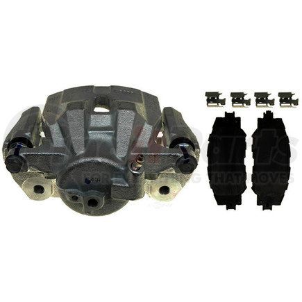 18R2718 by ACDELCO - Front Passenger Side Disc Brake Caliper Assembly with Pads (Loaded)