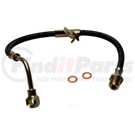 18J2307 by ACDELCO - Front Passenger Side Hydraulic Brake Hose Assembly