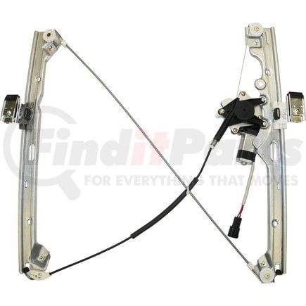 11A401 by ACDELCO - Front Passenger Side Power Window Regulator with Motor