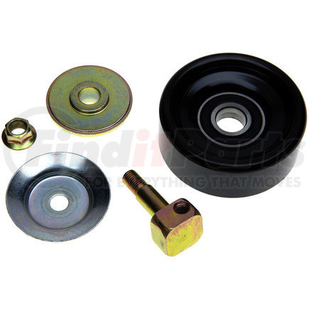 36142 by ACDELCO - Idler Pulley with Bolt, 2 Dust Shields, and Nut