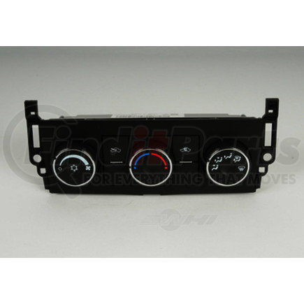 15-74186 by ACDELCO - Heating and Air Conditioning Control Panel