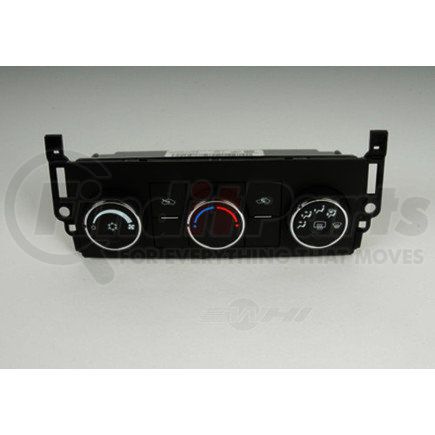 15-74187 by ACDELCO - Heating and Air Conditioning Control Panel with Rear Window Defogger Switch