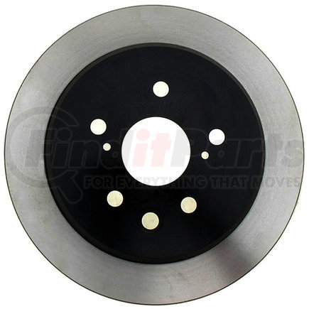 18A2455A by ACDELCO - Non-Coated Rear Disc Brake Rotor