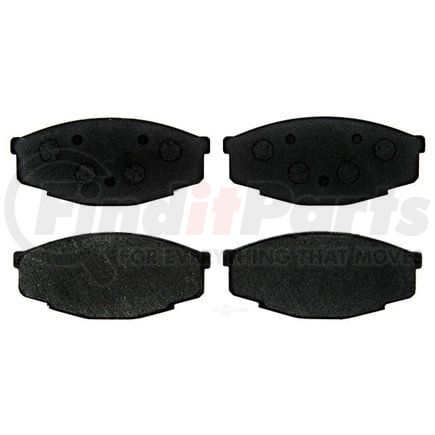 ACDelco 17D207 Disc Brake Pad Set Organic Front Disc Brake Pad Set