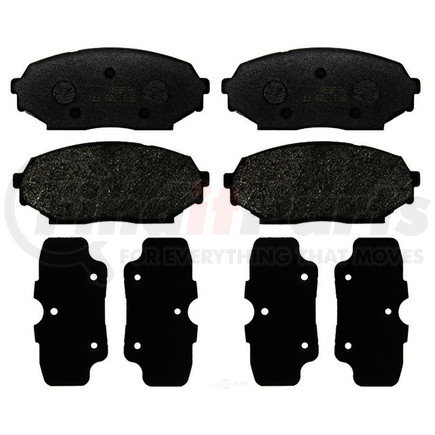 ACDelco 17D468 Disc Brake Pad Set Organic Front Disc Brake Pad Set