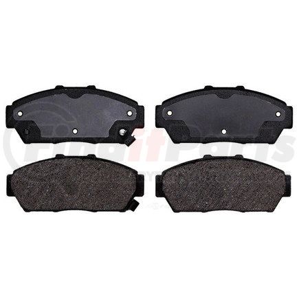 17D617 by ACDELCO - Organic Front Disc Brake Pad Set